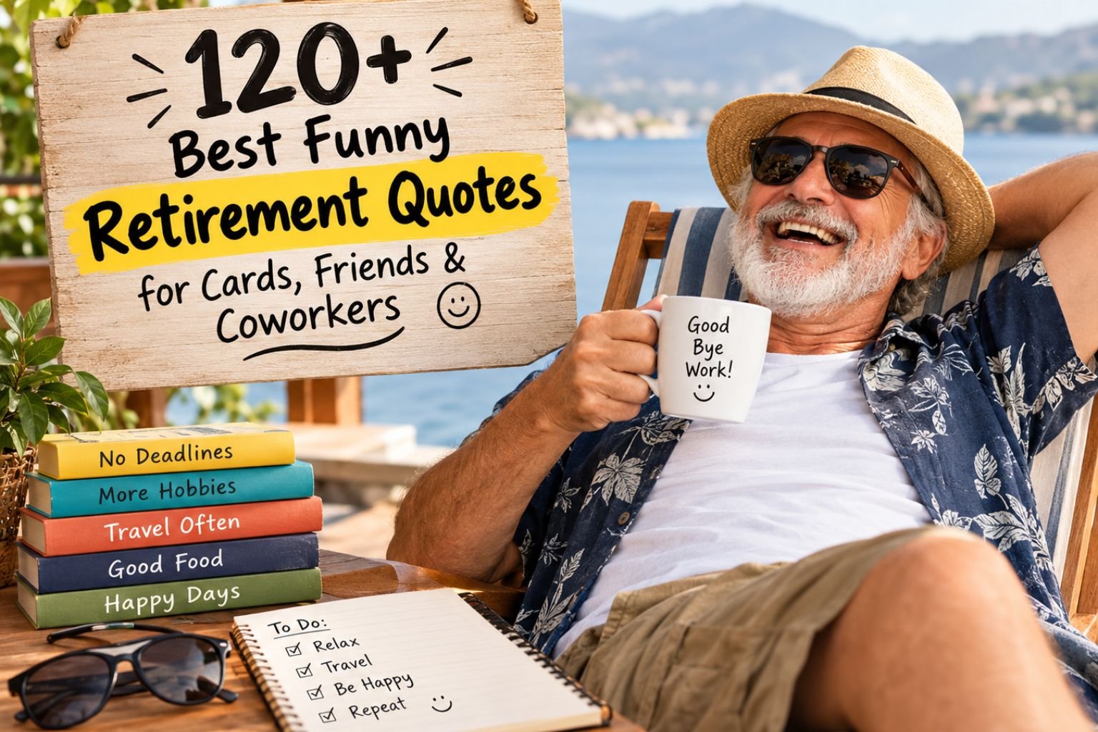 150 Best Funny Retirement Quotes for Cards, Friends & Coworkers
